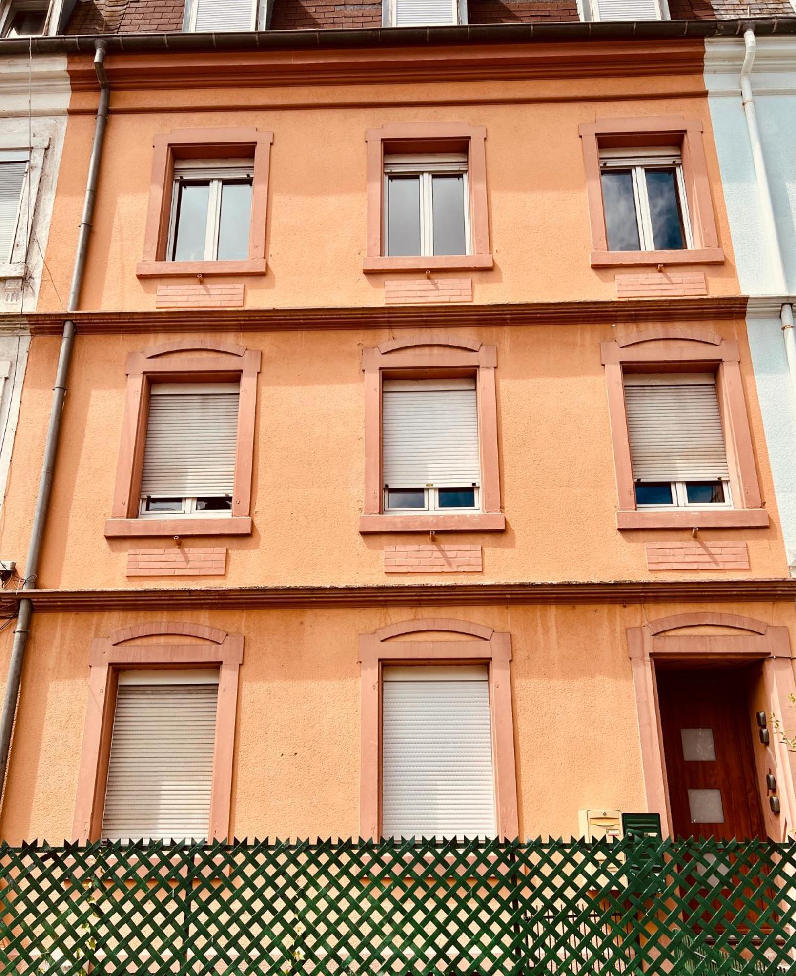 Rs-1 - Appartement F2 Au 1Er Etage A Mulhouse Pour 1-3 Pers Buitenkant foto